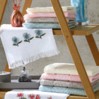 Toalha De Lavabo 12 Peças Branco | Dohler - Capri Ii